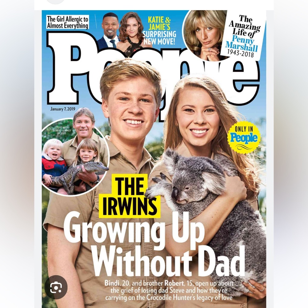 People Magazine -The Irwins, Growing Up Without Dad